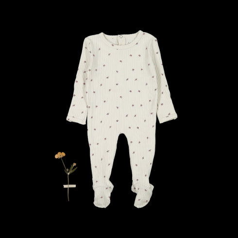 the-printed-romper-rosa-pink Lovely Littles - Sophia's StyleBack Snap Romper-1