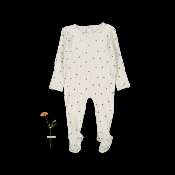 the-printed-romper-rosa-pink Lovely Littles - Sophia's StyleBack Snap Romper-1