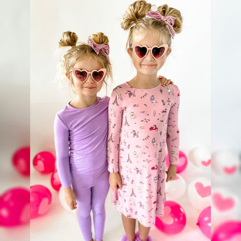 lavender-bamboo-kids-pajamas-bellabu-bear - Sophia's Style -8