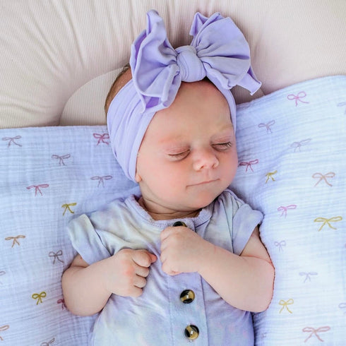 fab-bow-lous®-light-orchid Baby Bling Bows clips headbands - Sophia's Style-