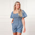organic-smocked-chambray-romper Sophia's StyleRompers-1