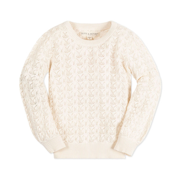 balloon-sleeve-organic-pointelle-sweater Hope & Henry - Sophia's StyleSweaters-1