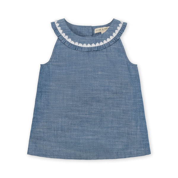 organic-ruffle-collar-chambray-top Hope & Henry - Sophia's StyleTops-1