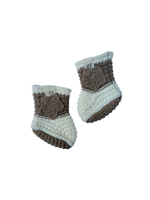 Giddy Up Booties - Cream