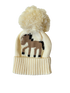 Giddy Up Pom Beanie - Cream