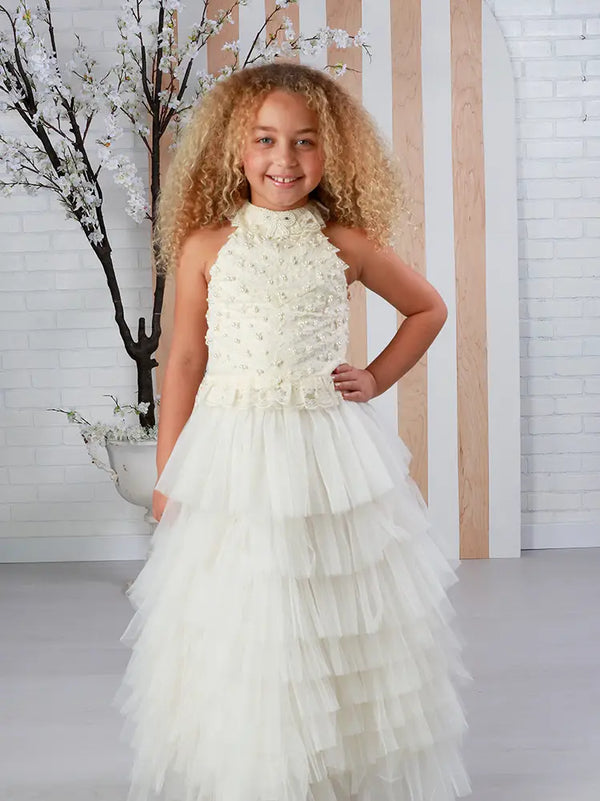 Girls Gigi Lace Skirt Set 12Months-14