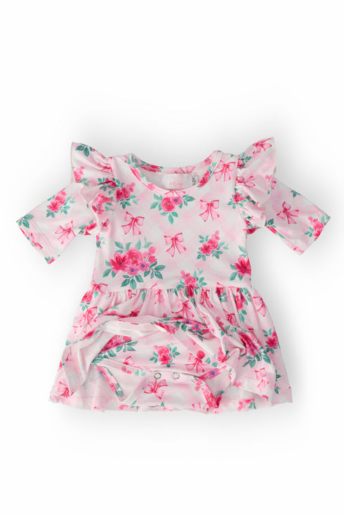gingham-bows-3-4-sleeve-flutter-twirl-bodysuit Mila & Rose - Sophia's Style-3