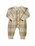 Gingham Knit Jumpsuit