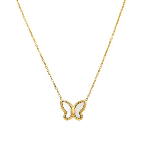 butterfly-pendant-necklace-with-mother-of-pearl-inlay-Sophia's StyleNecklaces-1