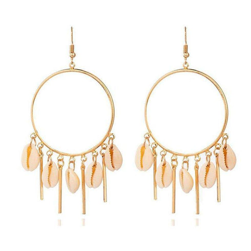 chandelier-hoop-earrings-with-puka-seashells-Sophia's StyleEarrings-1