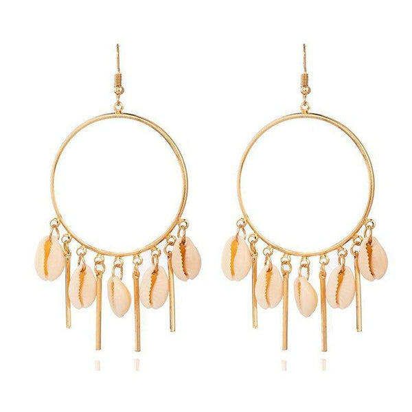 chandelier-hoop-earrings-with-puka-seashells-Sophia's StyleEarrings-1