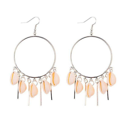 chandelier-hoop-earrings-with-puka-seashells-Sophia's Style-2