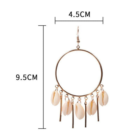 chandelier-hoop-earrings-with-puka-seashells-Sophia's Style-3