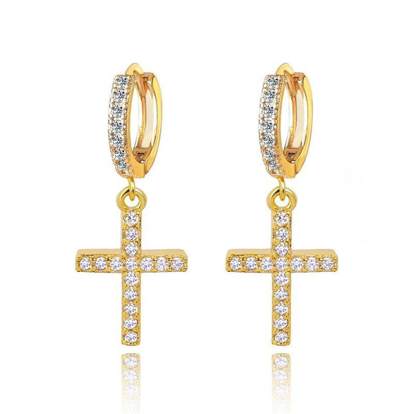 cross-dangle-earrings-with-aaaaa-cubic-zirconia-Sophia's StyleEarrings-1