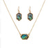 hexagon-abalone-necklace-and-abalone-earrings-set-Sophia's StyleJewelry Sets-1