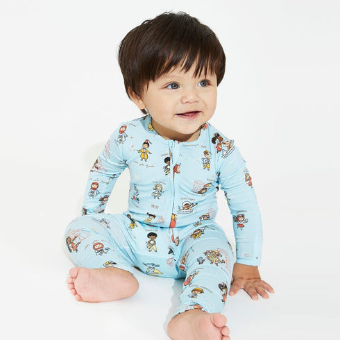 goodnight-world-bamboo-convertible-footie-bellabu-bear - Sophia's Style The "All in One-sie"-1