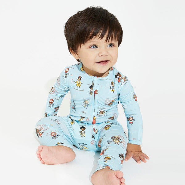 goodnight-world-bamboo-convertible-footie-bellabu-bear - Sophia's Style The "All in One-sie"-1