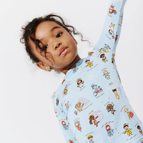 goodnight-world-bamboo-kids-pajamas- - Sophia's Style -15