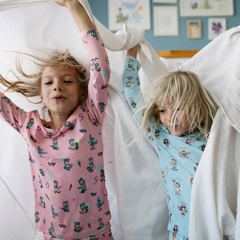 goodnight-world-bamboo-kids-pajamas- - Sophia's Style -20