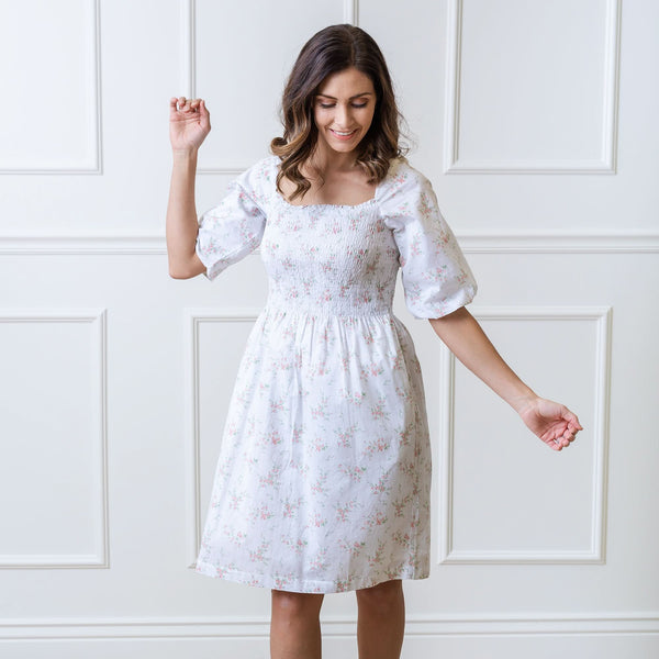 smocked-bubble-sleeve-organic-dress-1 Sophia's StyleDresses-1