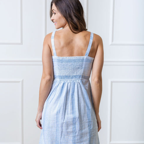 linen-sheath-dress Sophia's Style-6