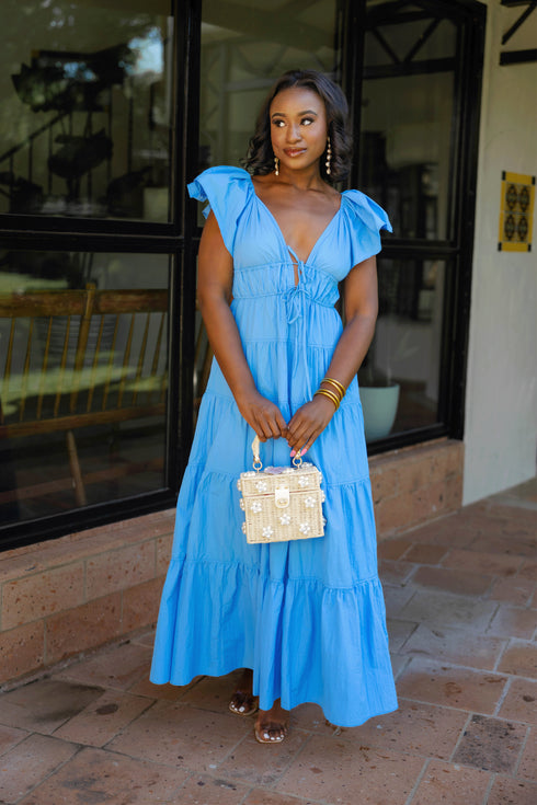 holland-tiered-maxi-dress-aquatic Buddy Love - Sophia's Style-Holland Tiered Maxi Dress - Aquatic-Aquatic-XS-1