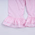 Sweet island character hand smocked ruffle pants set