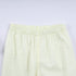 Mustard character hand smocked ruffle pants set