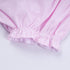 Pink princess hand smocked plaid bloomer set