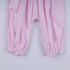 Pink christmas tree hand smocked ruffle romper