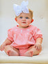 coral-smocked-church-christ-bishop-christening-girls-romper Rylee Faith Designs - Sophia's StyleRomper-1