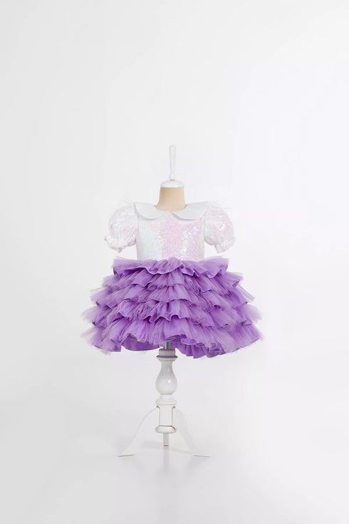 helena-white-lilac-party-dress-tha-dressing - Sophia's Style -4