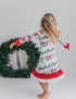 Holly Bow Lounge Gown