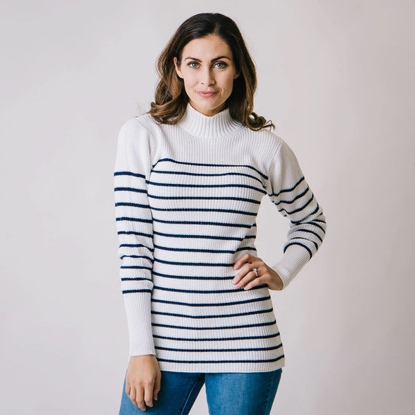 mock-neck-breton-sweater Sophia's StyleSweaters-1