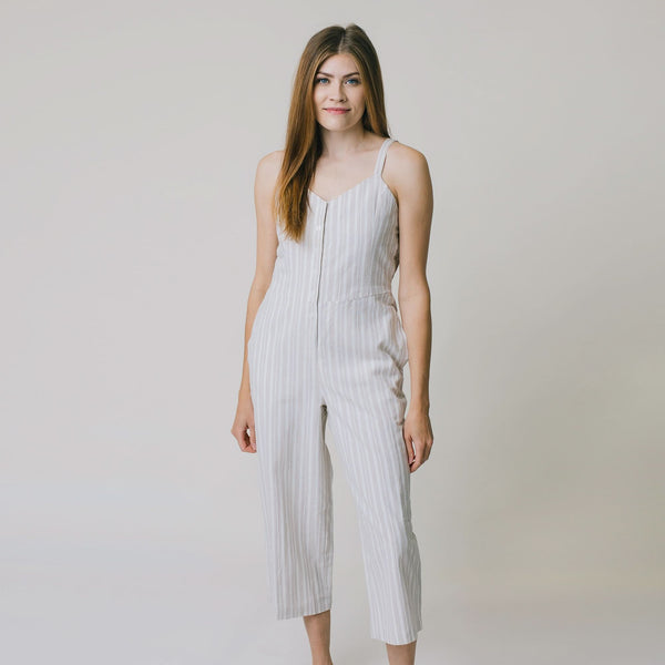 button-front-jumpsuit Sophia's StyleJumpsuits-1