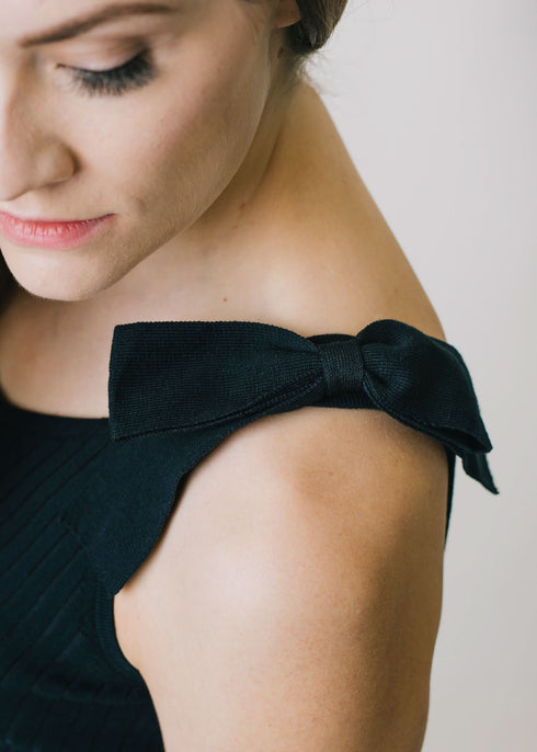 v-neck-rib-knit-tank-with-bow-1 Sophia's Style-2