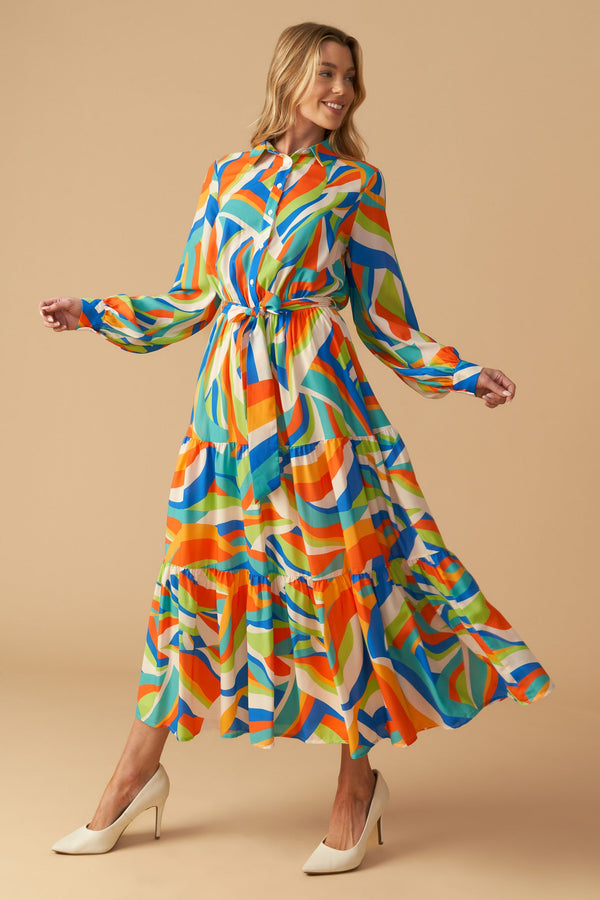 glam-attitude-woven-midi-shirt-dress Flying Tomato-Sophia's StyleDRESSES-1