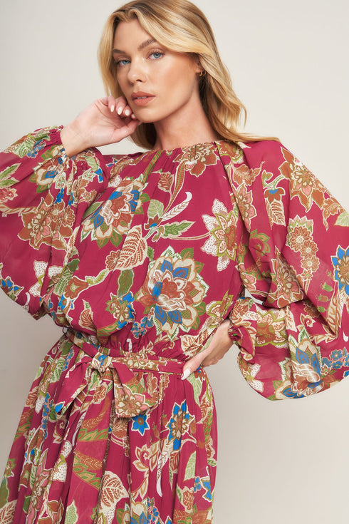 florally-chic-woven-midi-dress-1 Flying Tomato - Sophia's Style-6