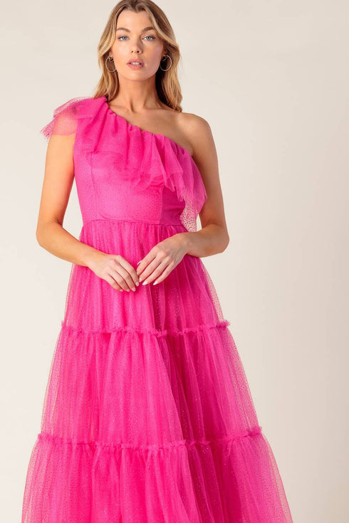 some-fresh-air-fuchsia-tulle-midi-dress Flying Tomato-Sophia's Style-4