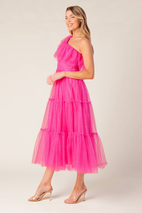 some-fresh-air-fuchsia-tulle-midi-dress Flying Tomato-Sophia's Style-6