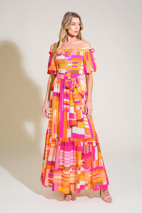 sunshine-squeeze-woven-maxi-dress Flying Tomato-Sophia's StyleDRESSES-1