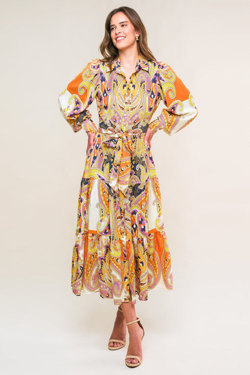 aesthetic-pose-woven-midi-dress Flying Tomato-Sophia's StyleDRESSES-1