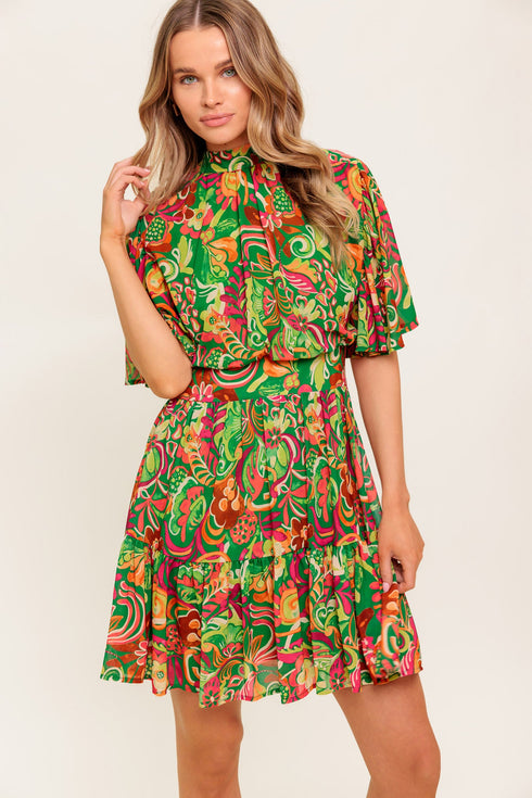 clean-aesthetic-woven-mini-dress Flying Tomato-Sophia's StyleDRESSES-1