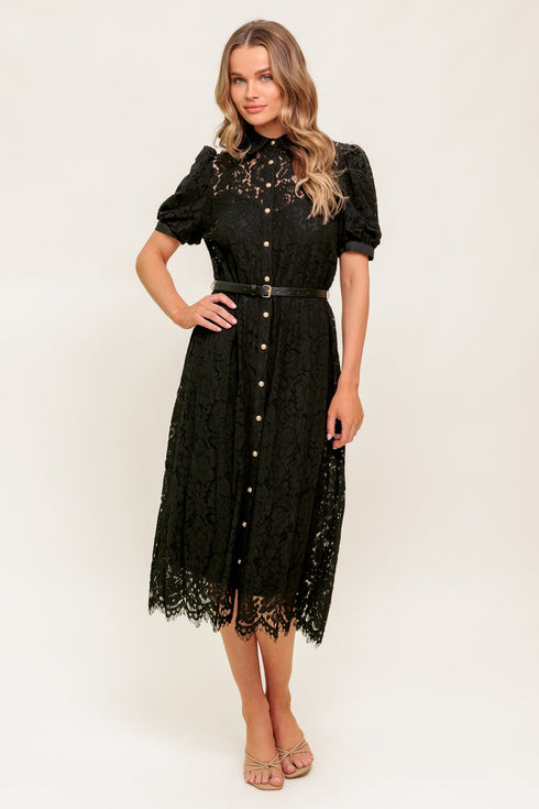 timid-to-tenacious-woven-lace-shirt-dress Flying Tomato-Sophia's StyleDRESSES-1