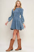 your-sweetie-denim-mini-dress-1 Flying Tomato - Sophia's Style-4