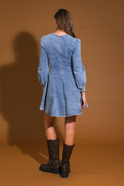 your-sweetie-denim-mini-dress Flying Tomato-Sophia's Style-2