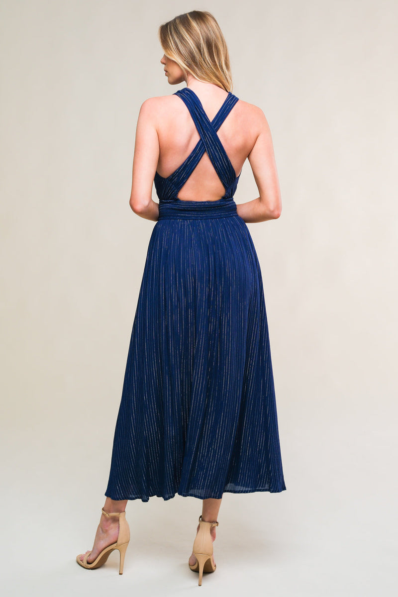 ENCHANTED GARDEN WOVEN MIDI DRESS from Flying Tomato at Sophia's Style –  SophiasStyle.com