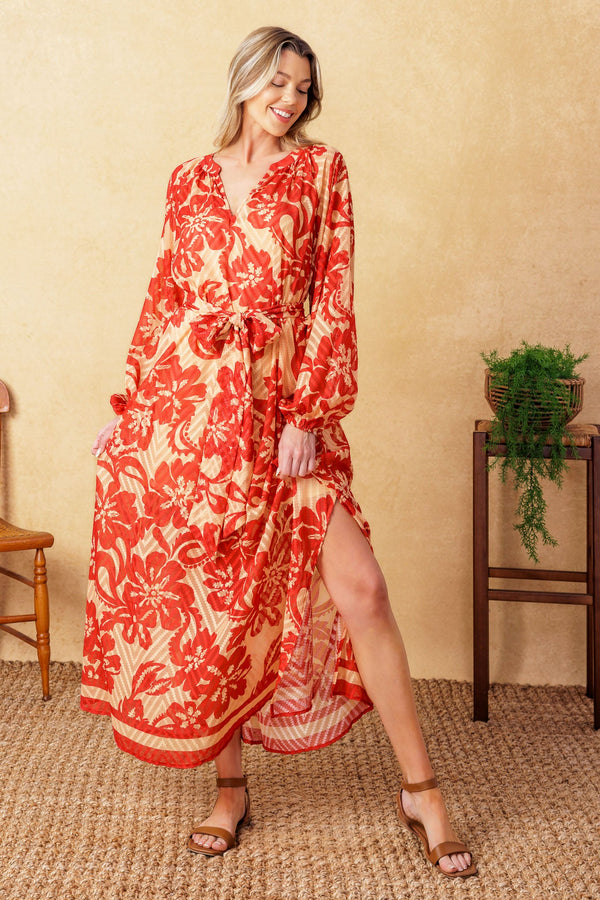 back-in-action-woven-midi-dress Flying Tomato-Sophia's StyleDRESSES-1