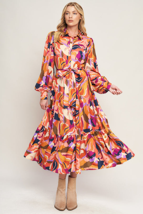 rosewood-romance-woven-midi-dress-1 Flying Tomato - Sophia's StyleDRESSES-1