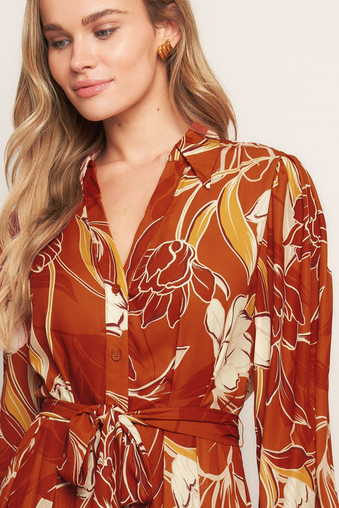 blooming-radiance-woven-midi-dress-1 Flying Tomato-Sophia's Style-2